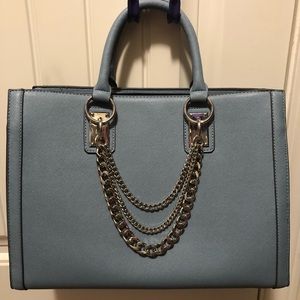 Light blue JustFab handbag